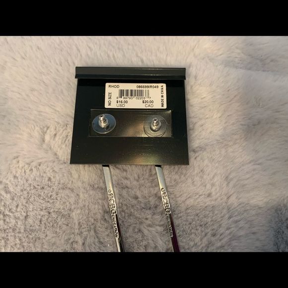 2 for 10/BCBG Dangling Bar Earrings - Picture 2 of 2